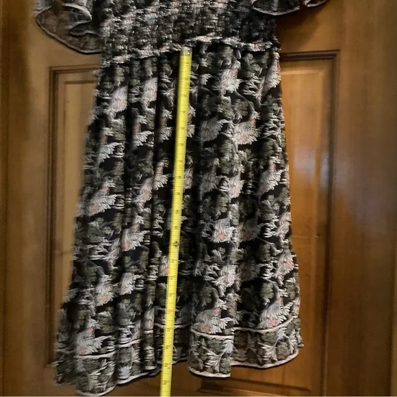 Max Studio dress, black printed size XS - Picture 4 of 4